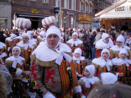 Les gilles de Binche.