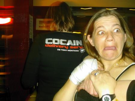 Concours de la plus belle grimasse.